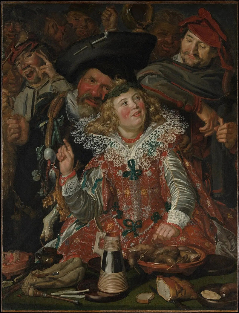 Mardi Gras-fester - Frans Hals