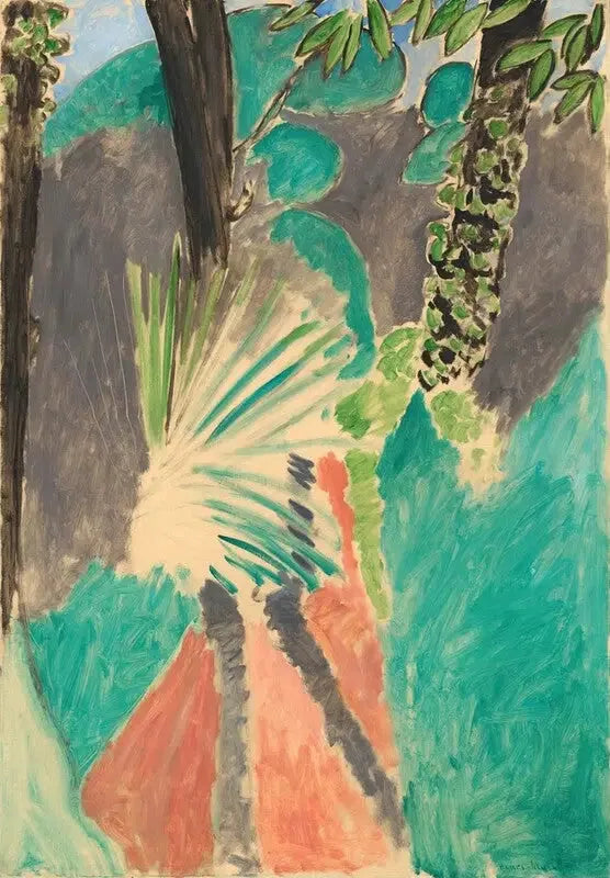 Palmeblad, Tanger - Henri Matisse