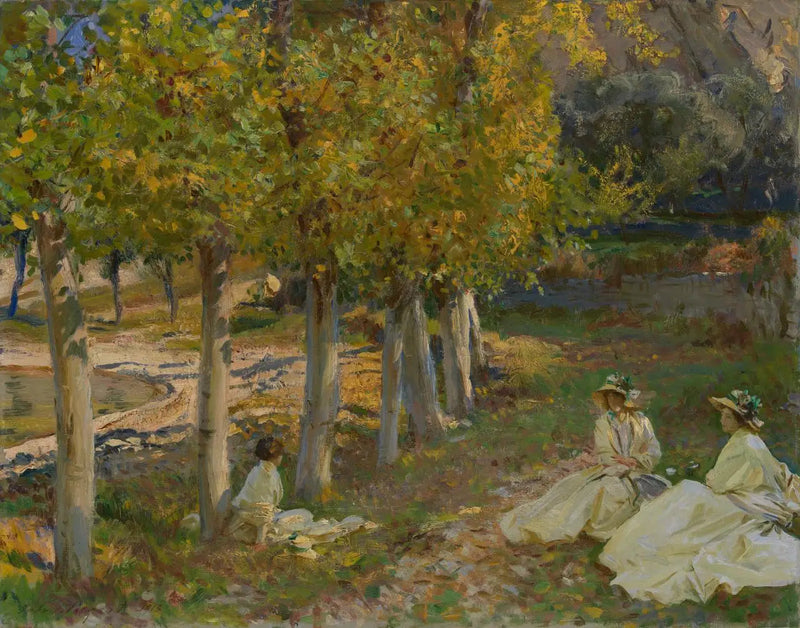 efterårsblade - John Singer Sargent