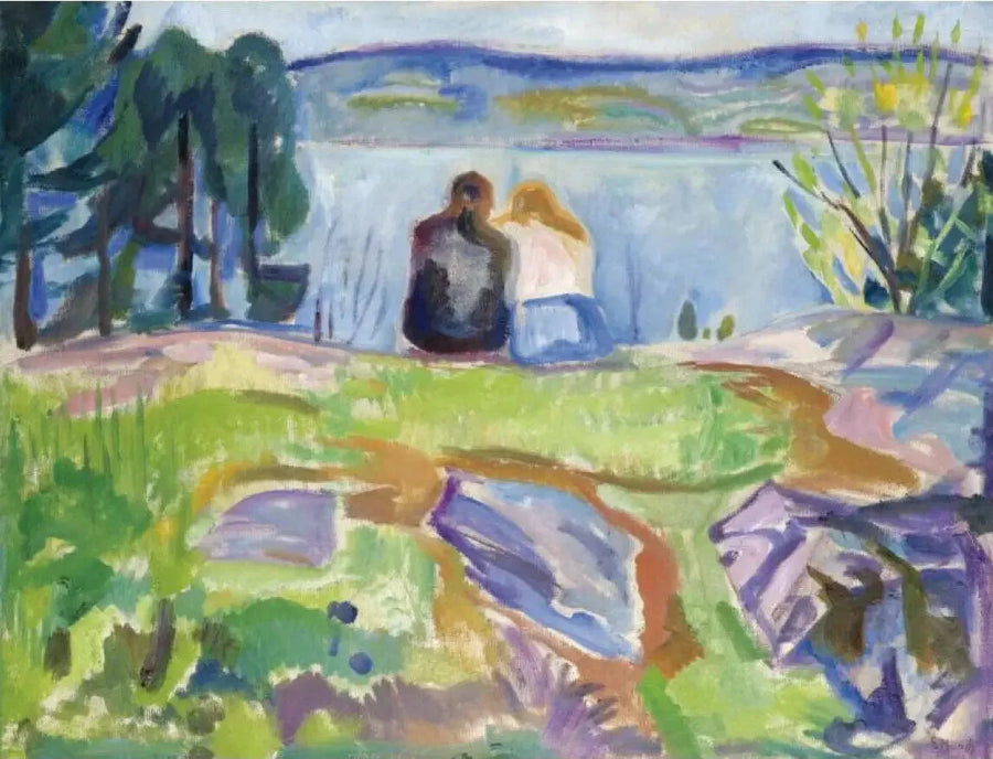 Knopper på løvtræer - Edvard Munch