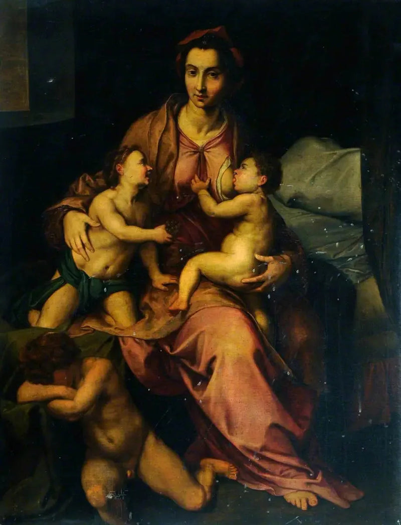 Figuren af Barmhjertigheden - Andrea del Sarto