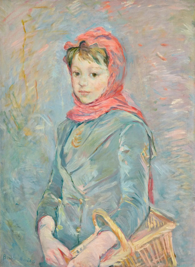 Stativ med en kurv - Berthe Morisot