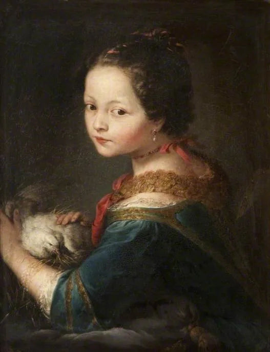 Pige med due - Anton Raphael Mengs