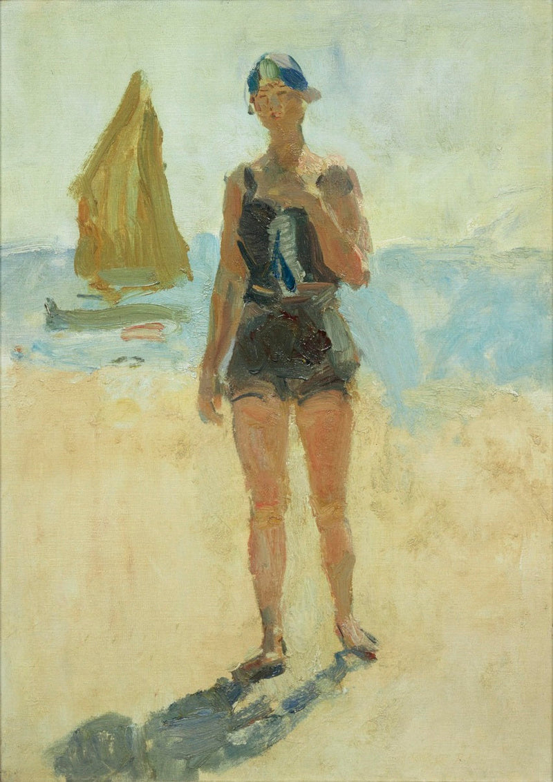 Pige på Lido - Isaac Israel