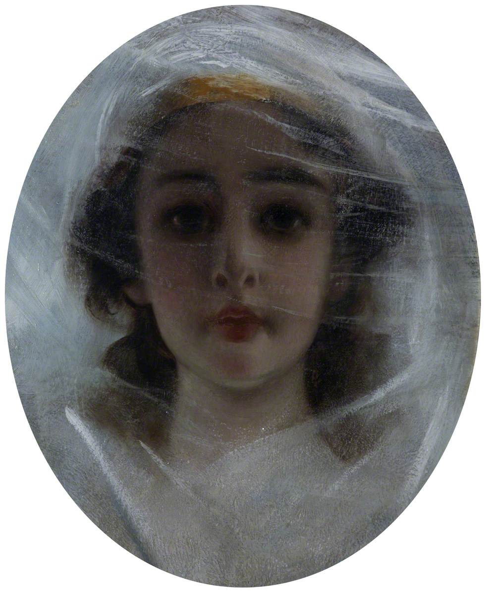 Fille au voile rose - Jules Bastien-Lepage