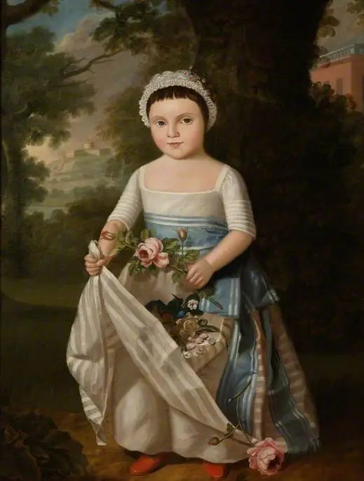 Pige med roser - Thomas Gainsborough