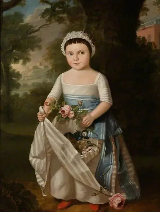 Pige med roser - Thomas Gainsborough