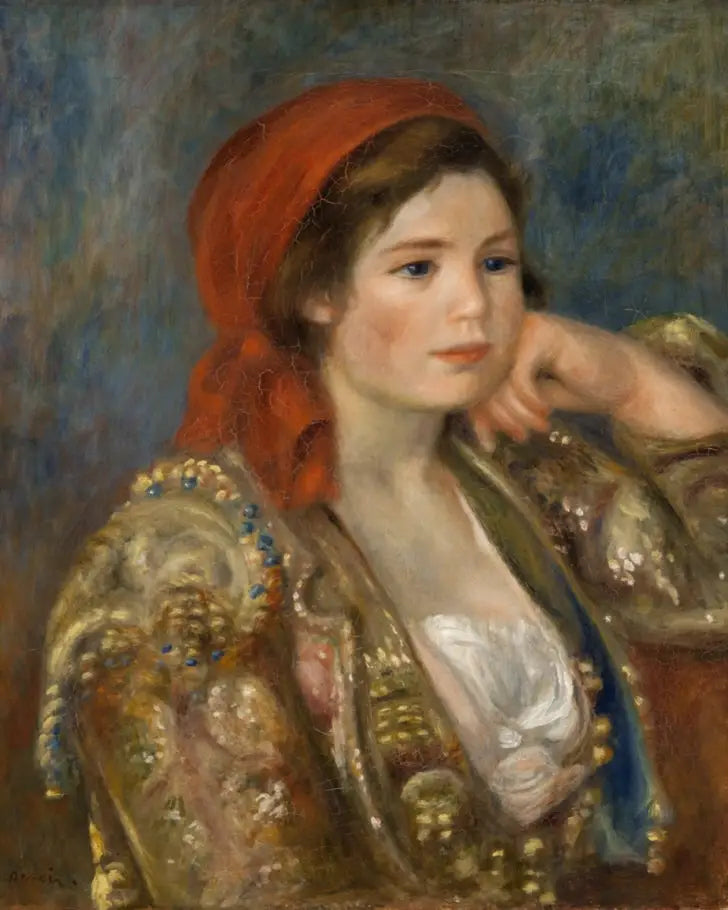 Pige i spansk jakke - Pierre-Auguste Renoir