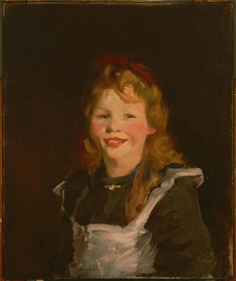 Hollandsk pige - Robert Henri