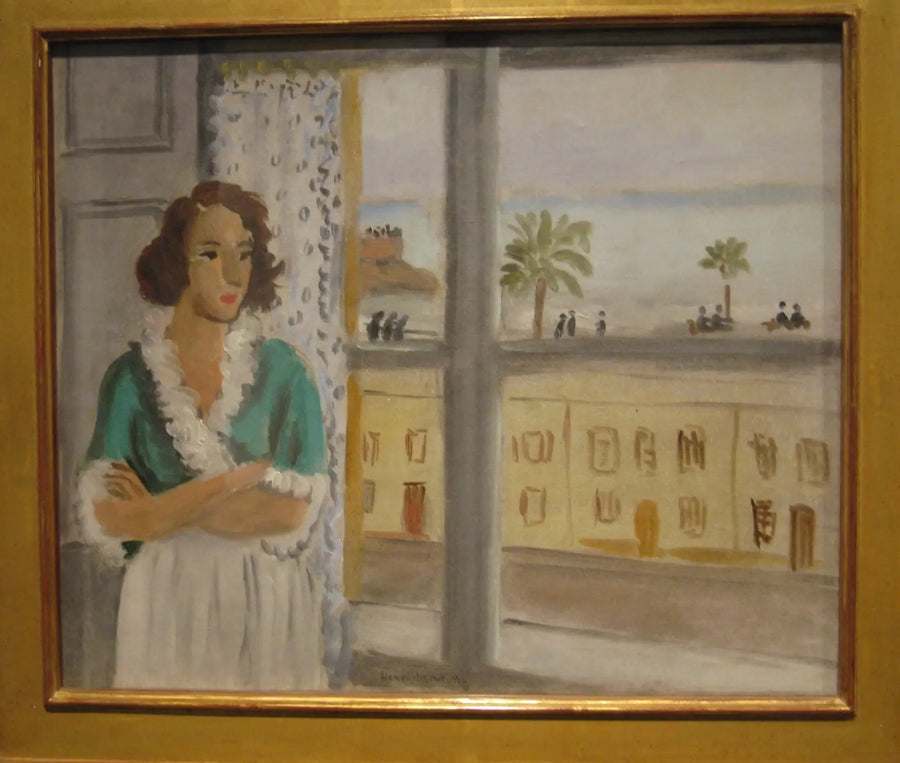Pige ved et vindue - Henri Matisse