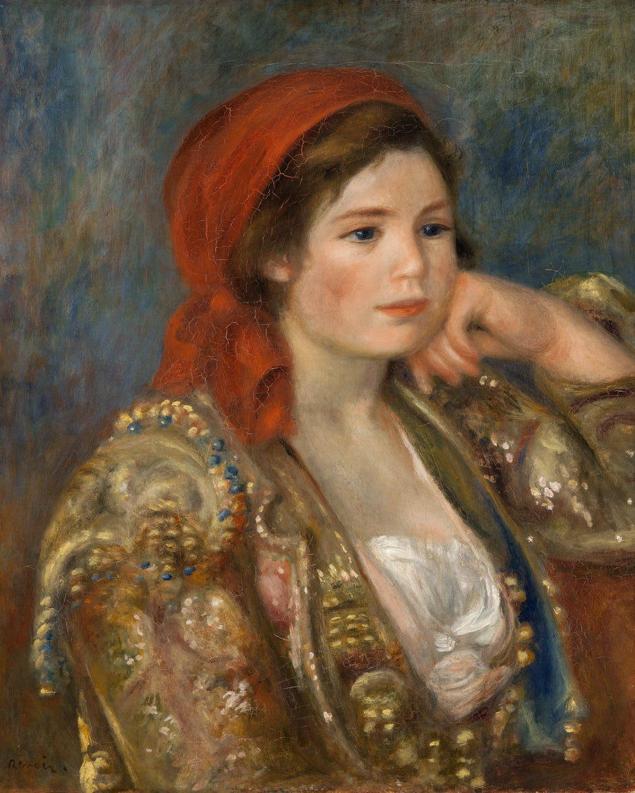 Pige i spansk jakke - Pierre-Auguste Renoir