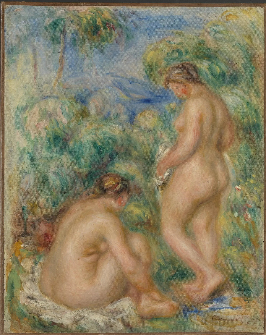 Badende Piger - Pierre-Auguste Renoir