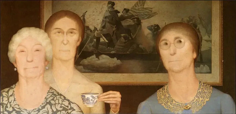 Revolutionens Døtre - Grant Wood