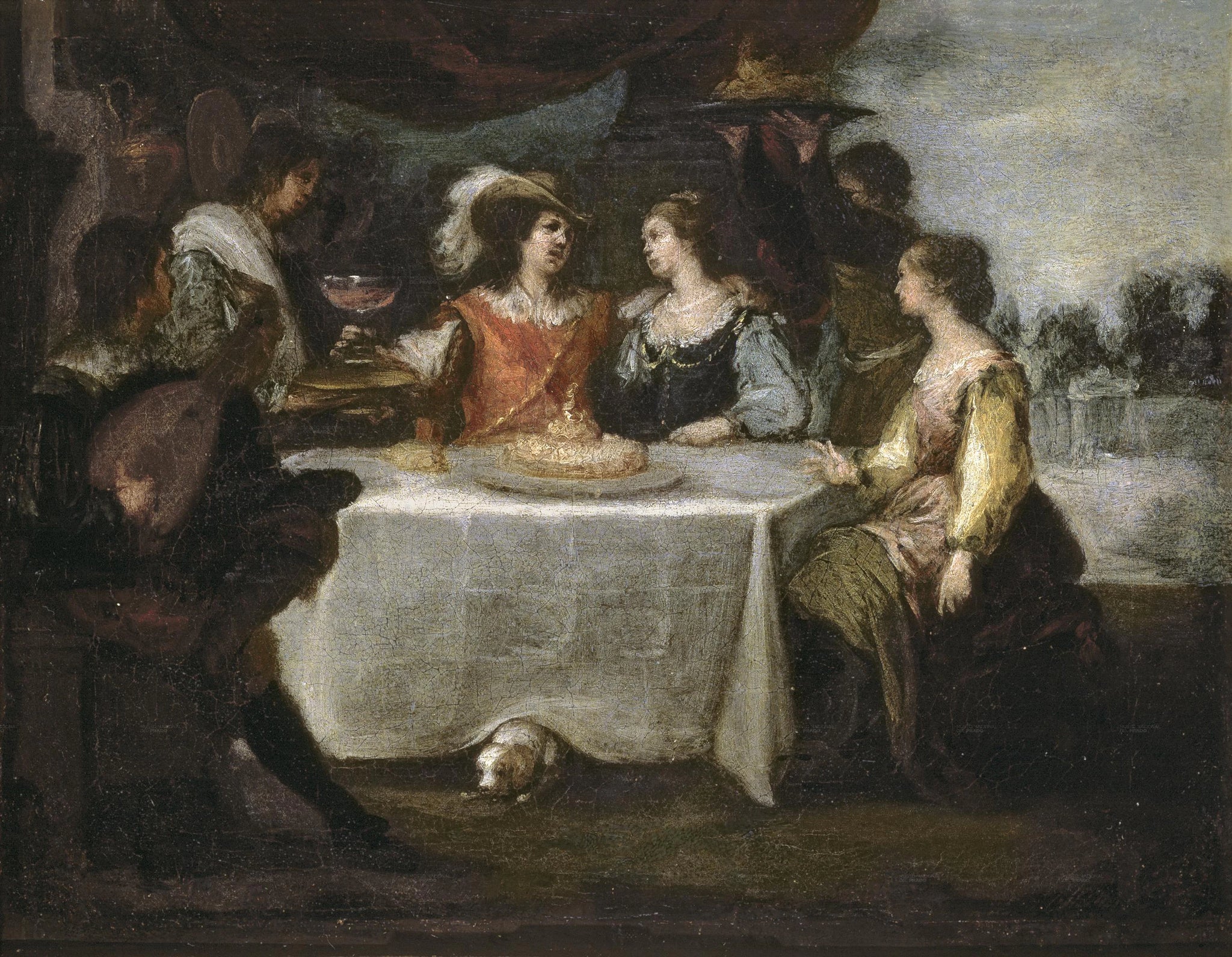 Le fils prodigue dilapide son héritage - Bartolomé Esteban Murillo