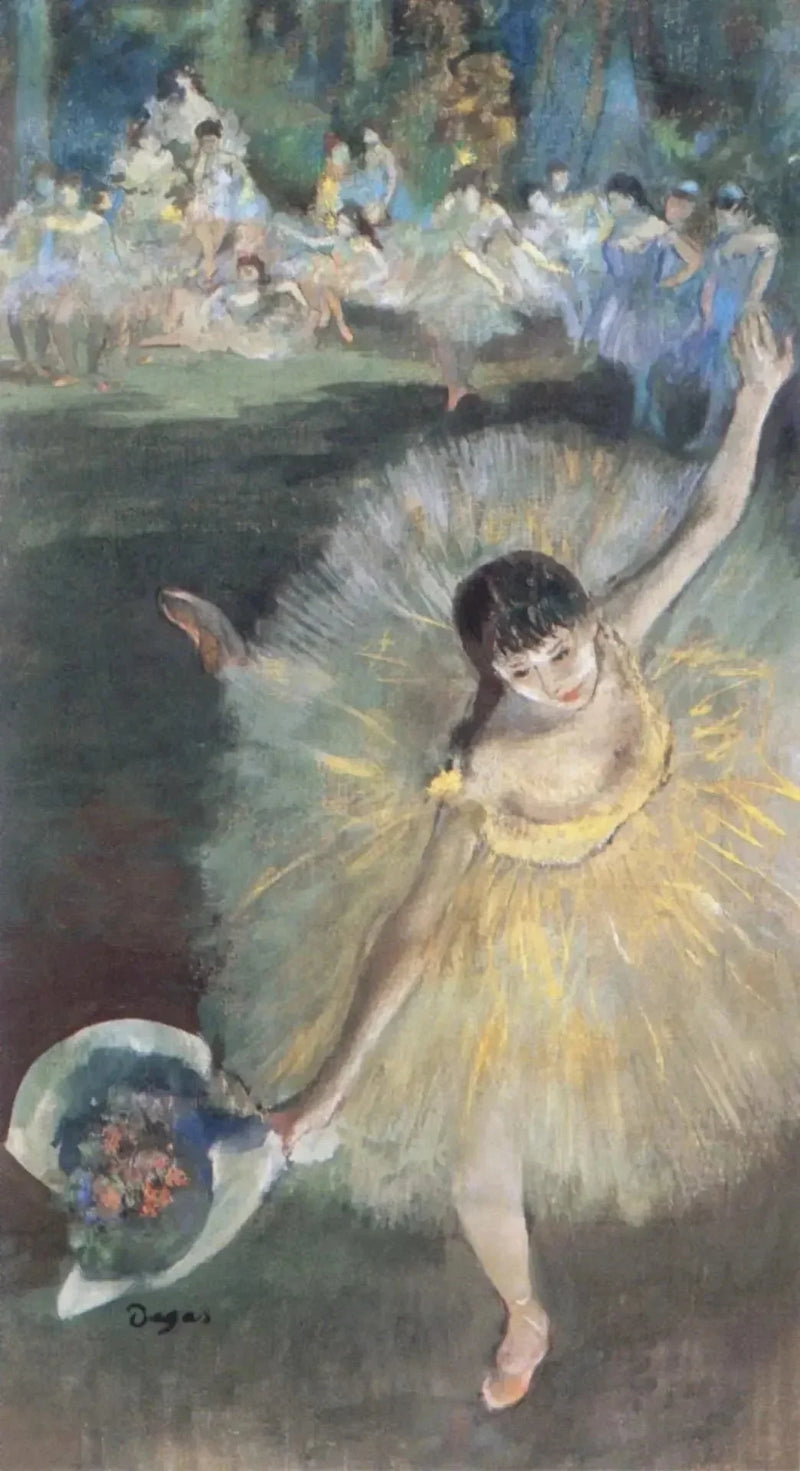 Arabesque slut - Edgar Degas