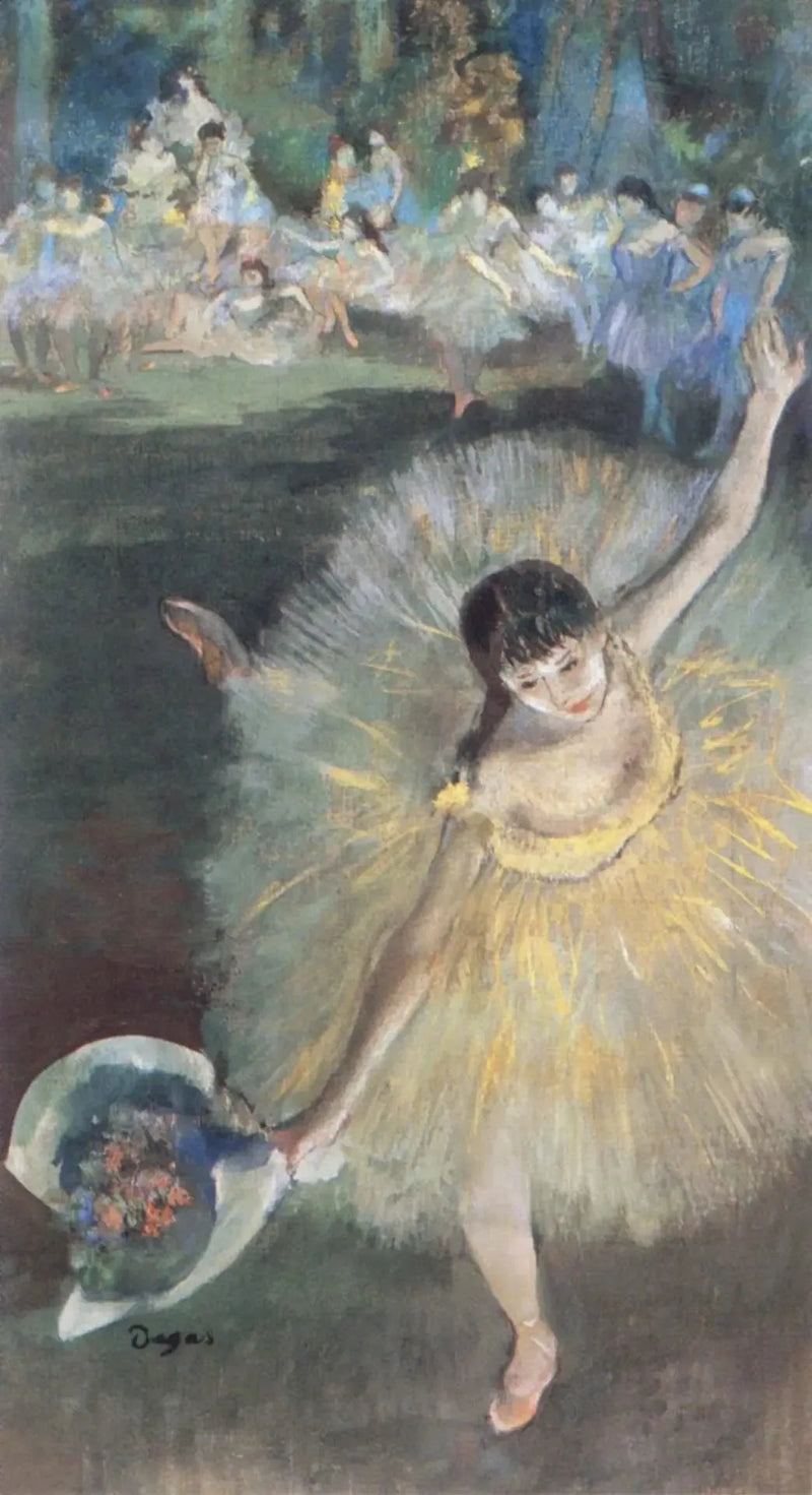 Arabesque slut - Edgar Degas