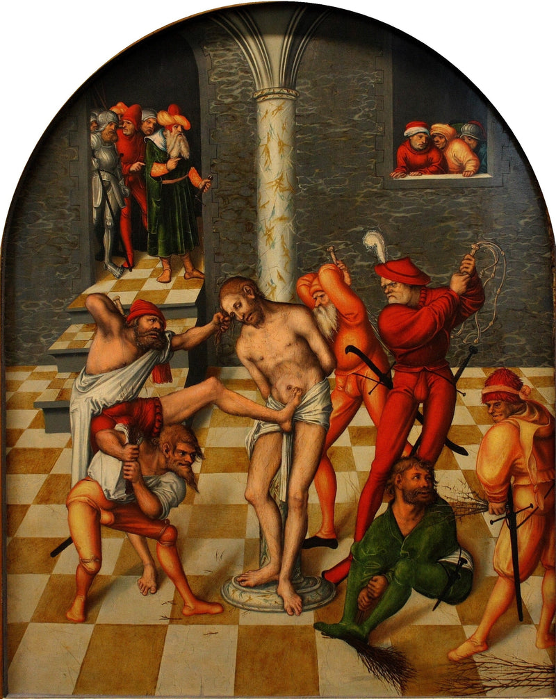 Kristus' piskning - Lucas Cranach den Ældre
