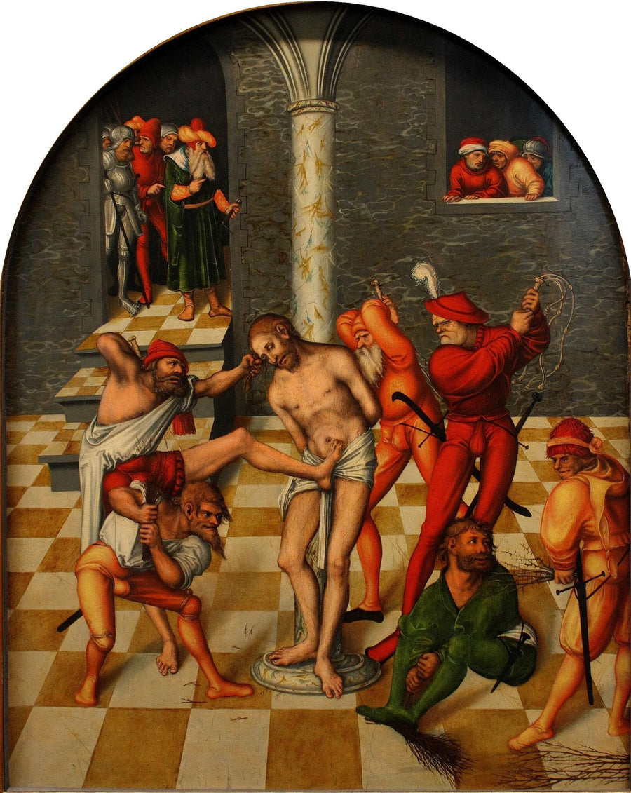 Kristus' piskning - Lucas Cranach den Ældre