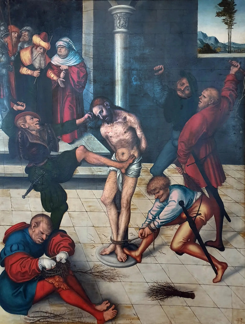 Flagellation - Lucas Cranach den Ældre