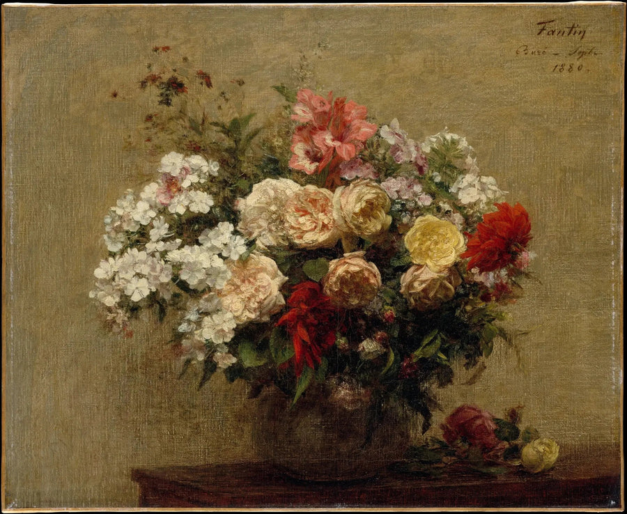 Sommerblomster - Henri Fantin-Latour