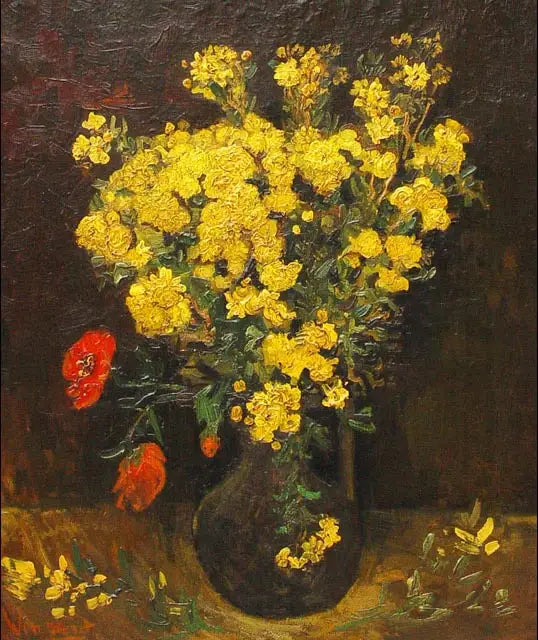 Valmueblomster - Vincent van Gogh