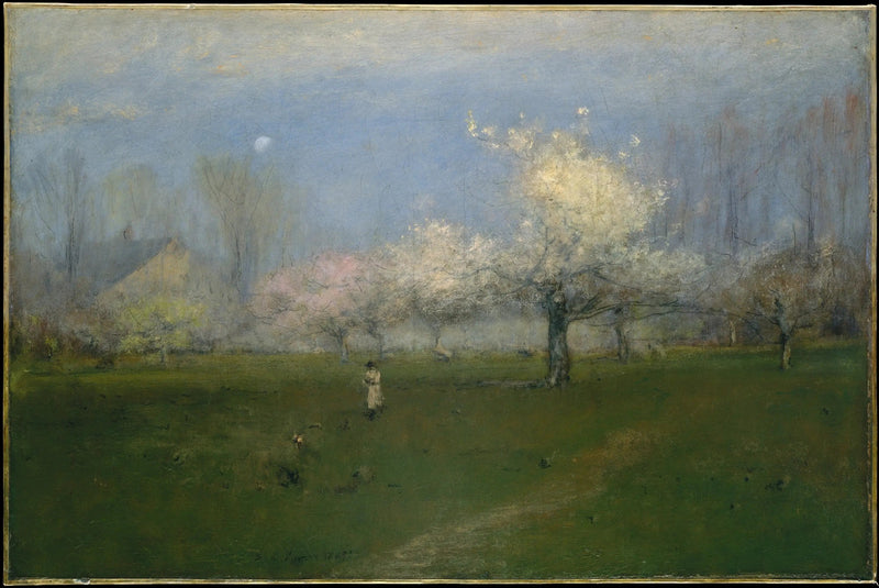 Forårsliljer, Montclair, New Jersey - George Inness