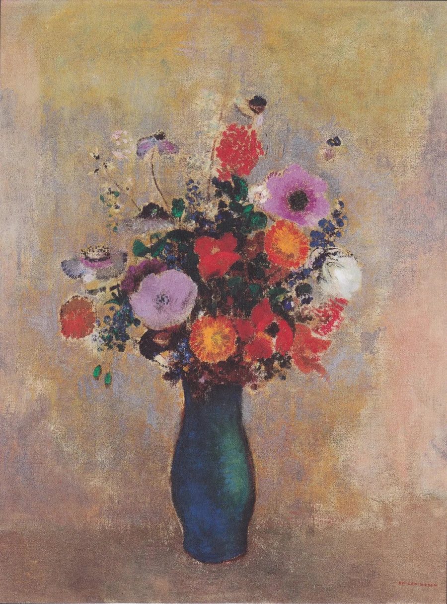 Blomster i marken - Odilon Redon