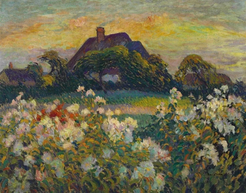 Blomster på marken - Robert Antoine Pinchon