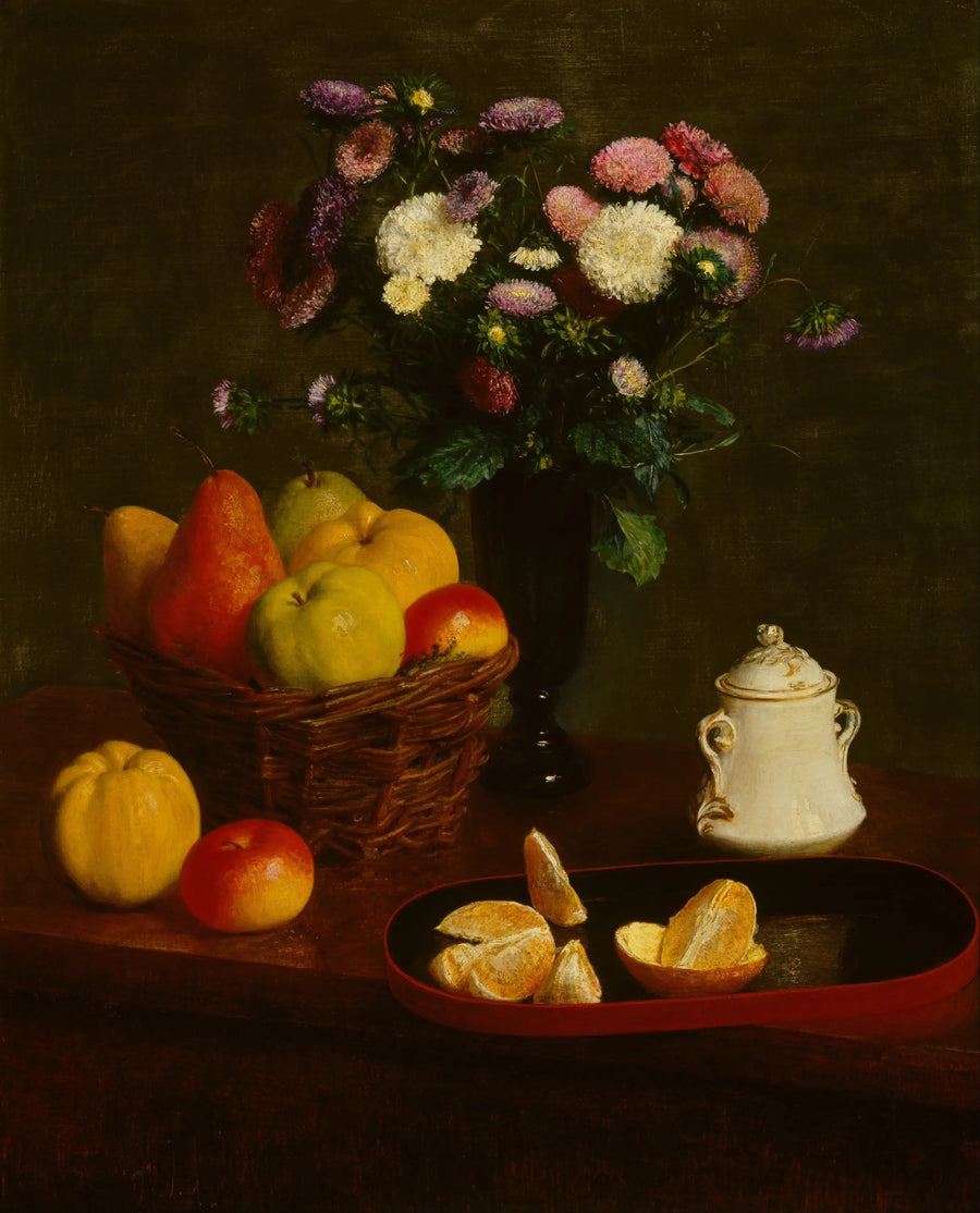 Blomster og Frugt - Henri Fantin-Latour