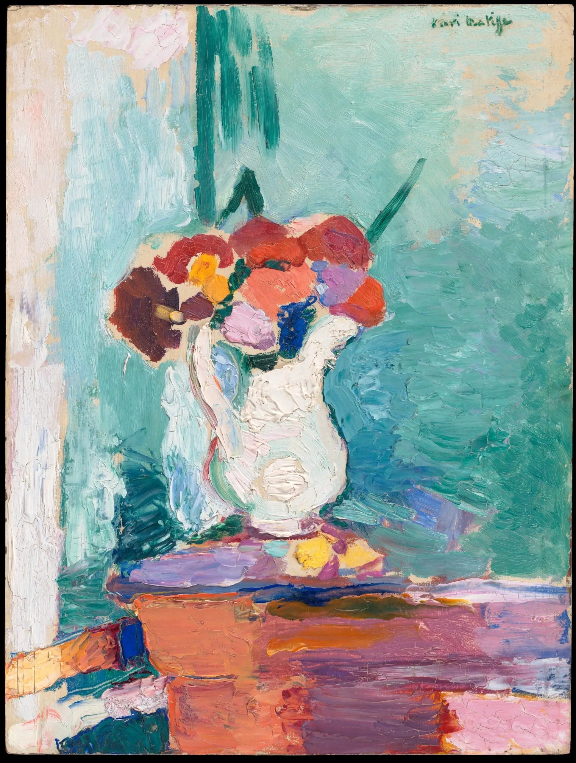 Reproduction du tableau « Fleurs - Henri Matisse » par Alpha Reproduction en peinture à l’huile