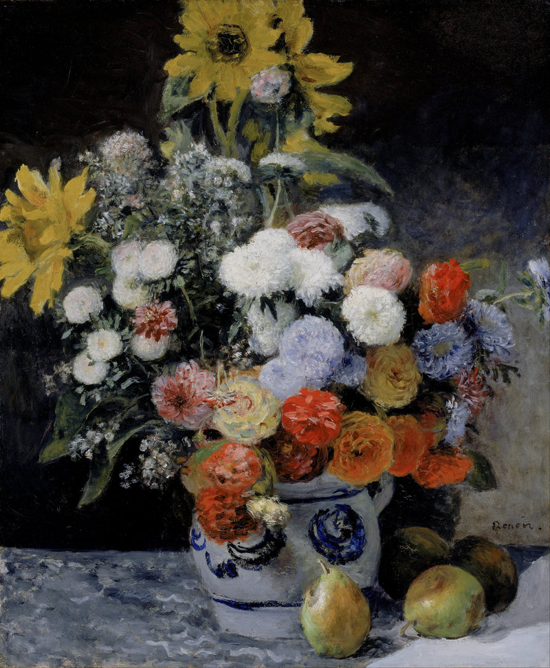 Blomster - Pierre-Auguste Renoir