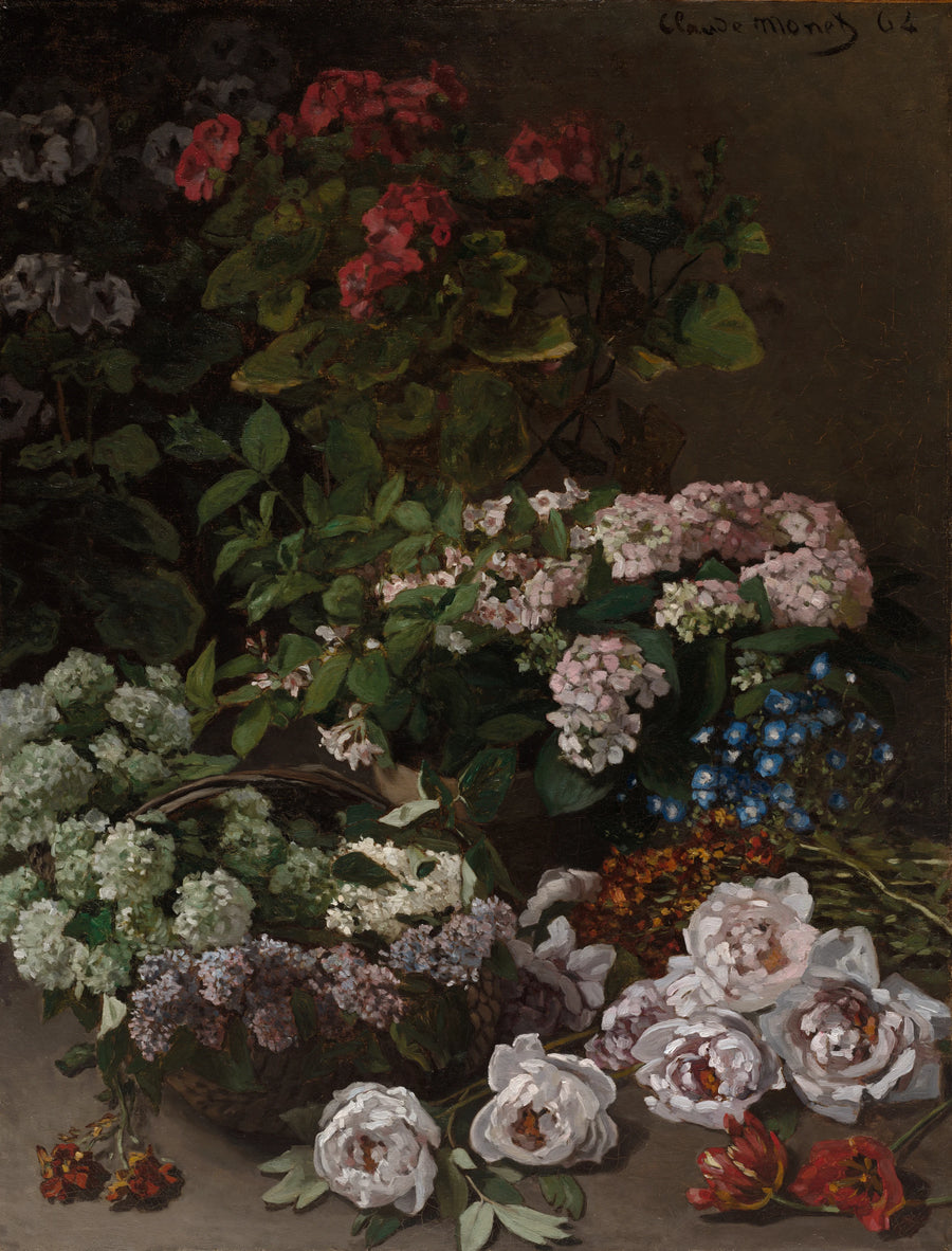 Forårsblomster W20 - Claude Monet
