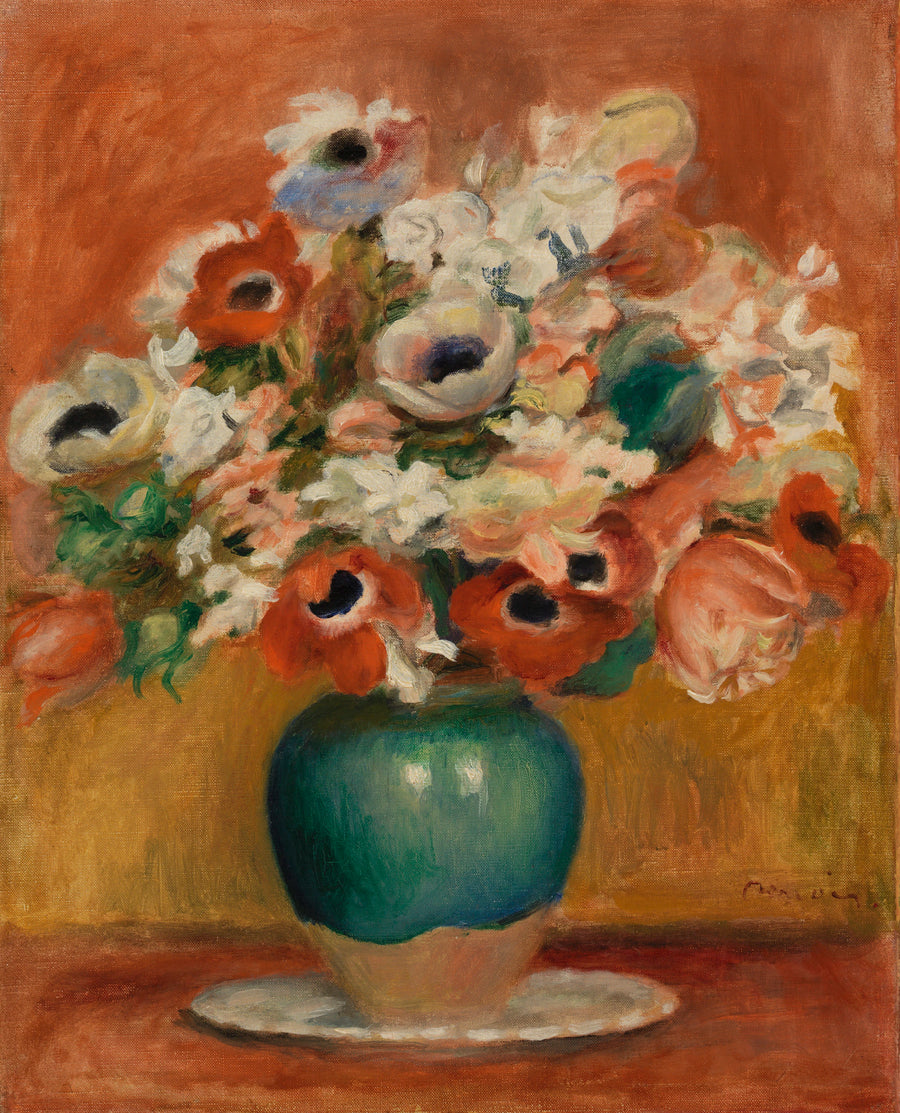 Blomster (Blomster) - Pierre-Auguste Renoir
