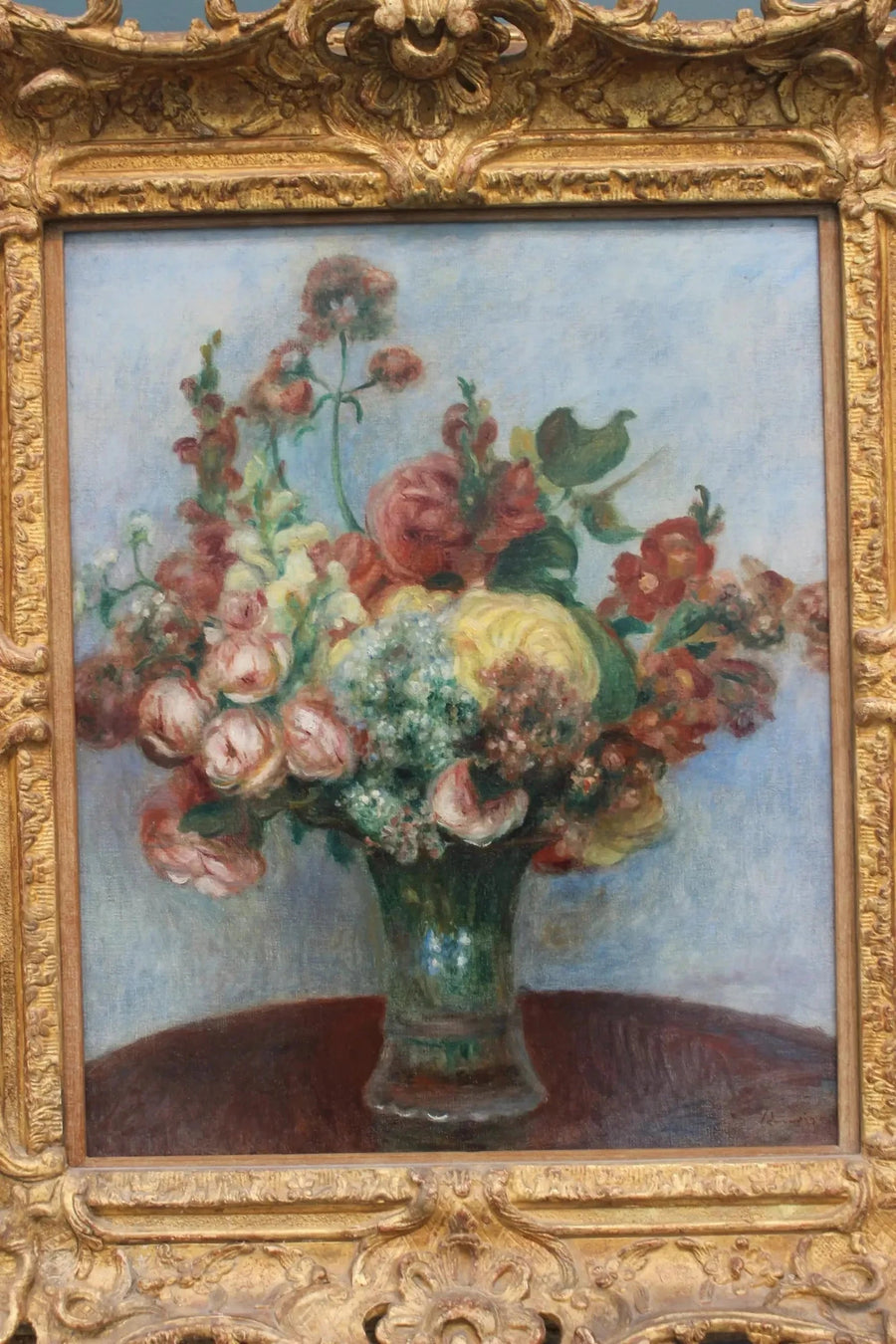 Blomster i en vase - Pierre-Auguste Renoir