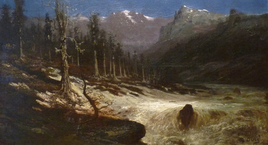 Floden af Alperne - Gustave Doré