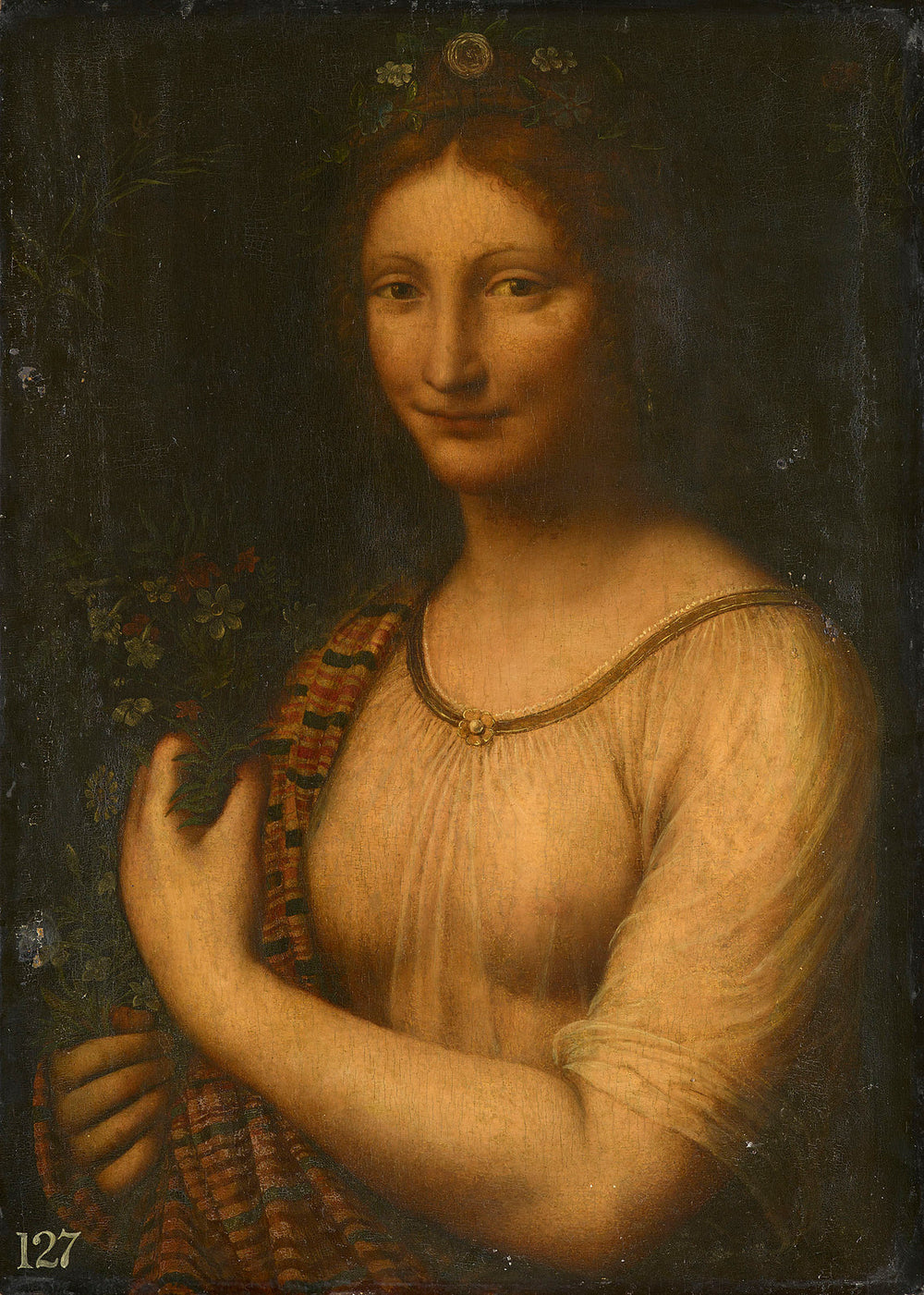 Flore - Bernardino Luini image 1 tableau peint à l’huile sur toile