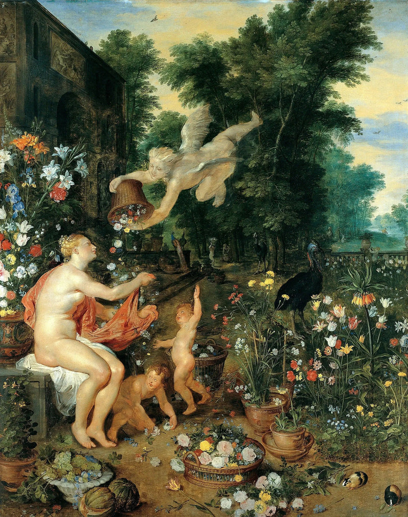 Flore et Zephyr - Peter Paul Rubens