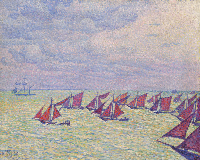 Flotille d’Arnemuiden - Théo van Rysselberghe