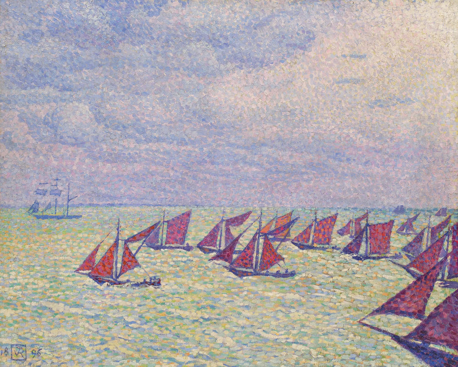 Flotille d’Arnemuiden - Théo van Rysselberghe