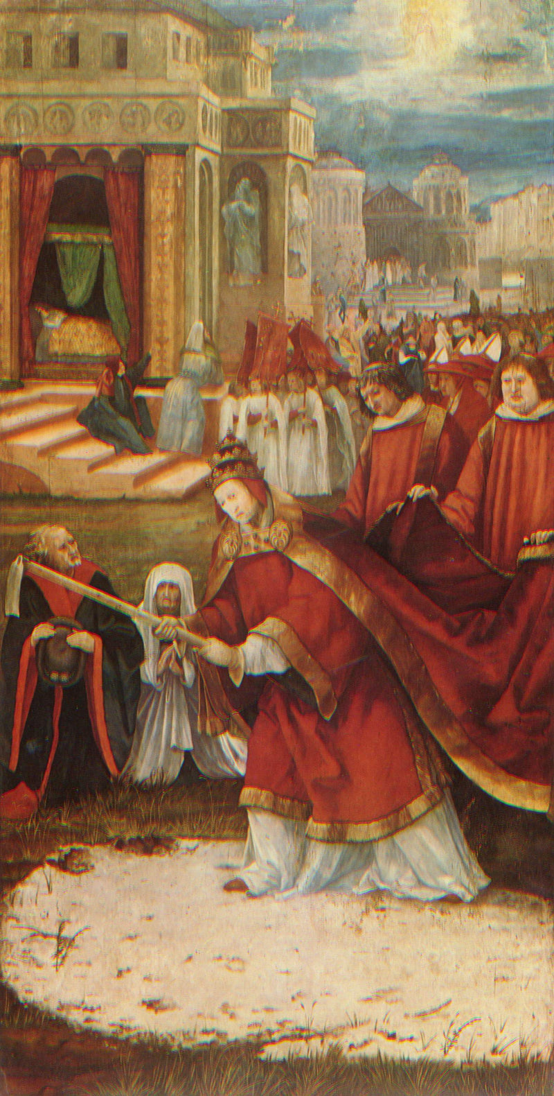 Grundlæggelsen af Santa Maria Maggiore i Rom - Matthias Grünewald