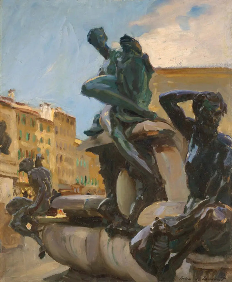 Neptuns Fontaine - John Singer Sargent