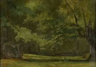 Fontainebleau, i Skoven - Jean-Baptiste Camille Corot