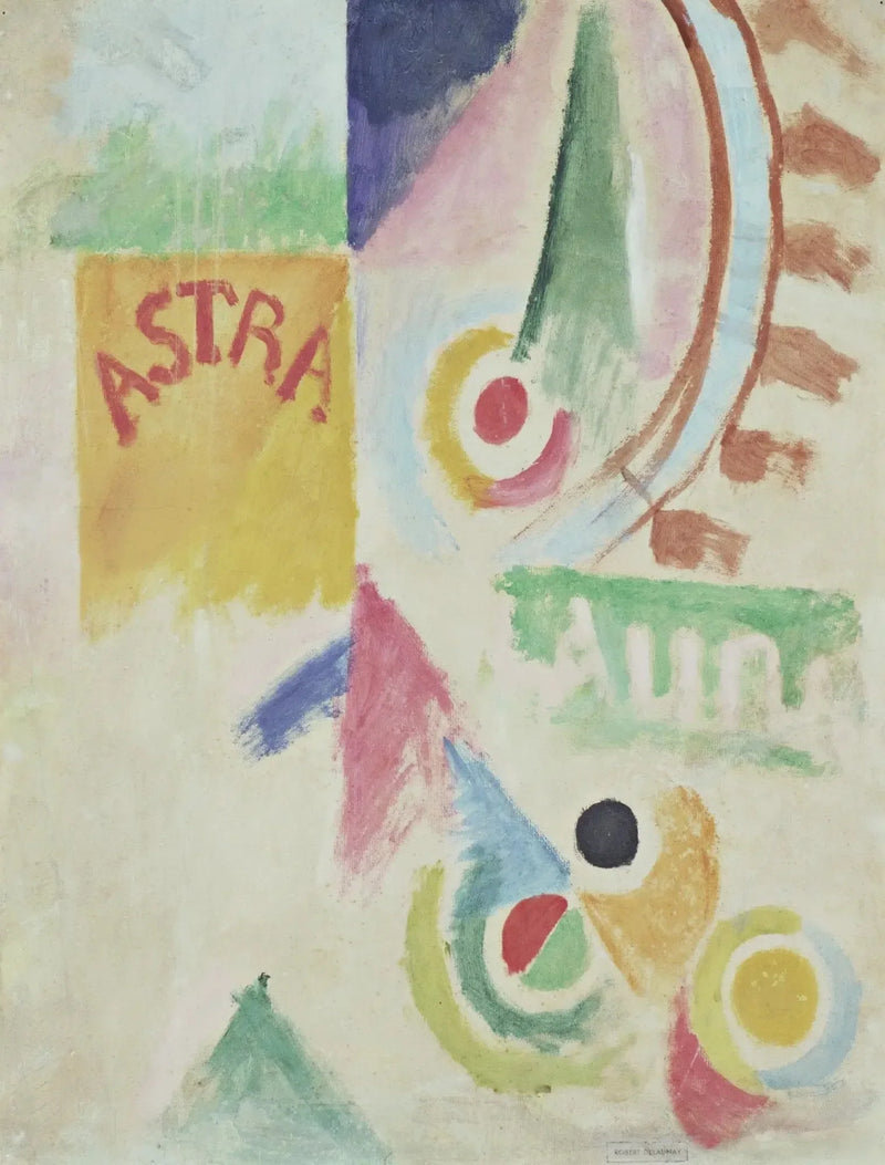 Fodbold. Cardiff-holdet - Robert Delaunay