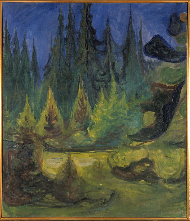 grantræskov - Edvard Munch