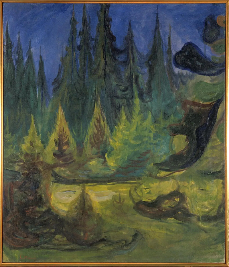 grantræskov - Edvard Munch