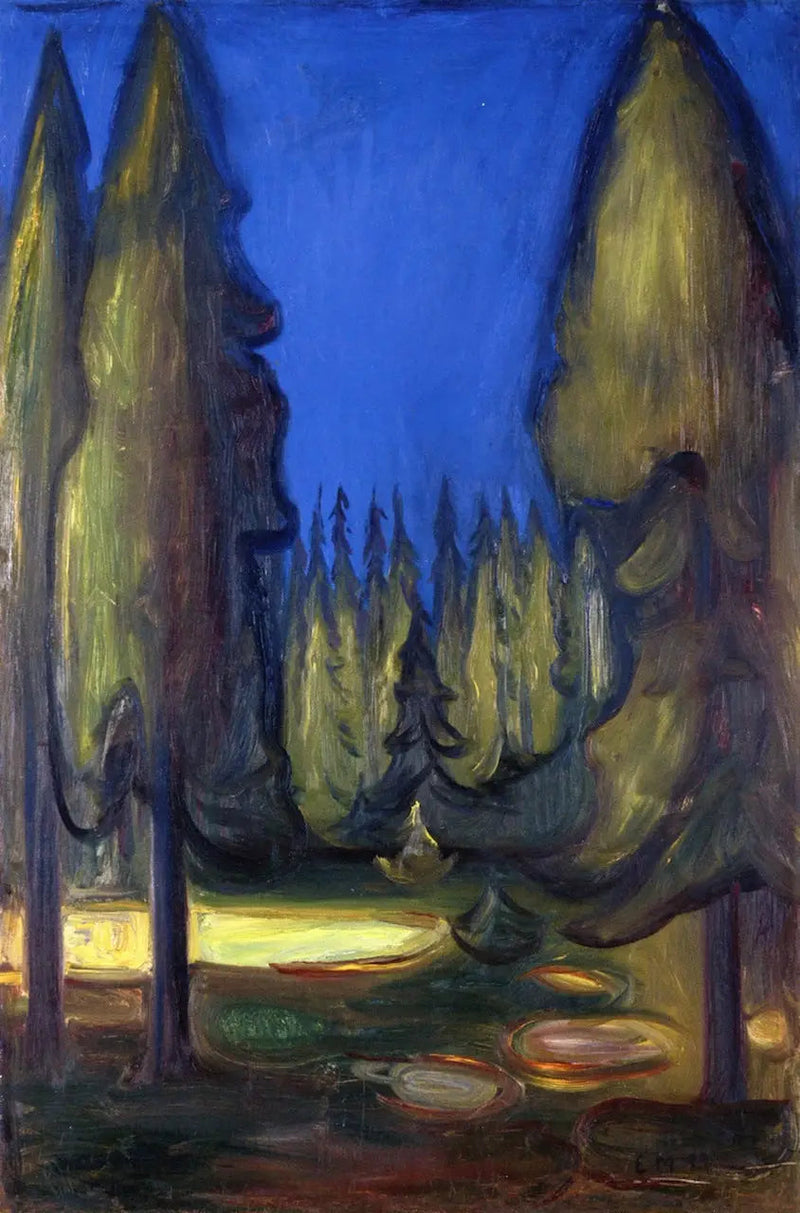grantræskov - Edvard Munch
