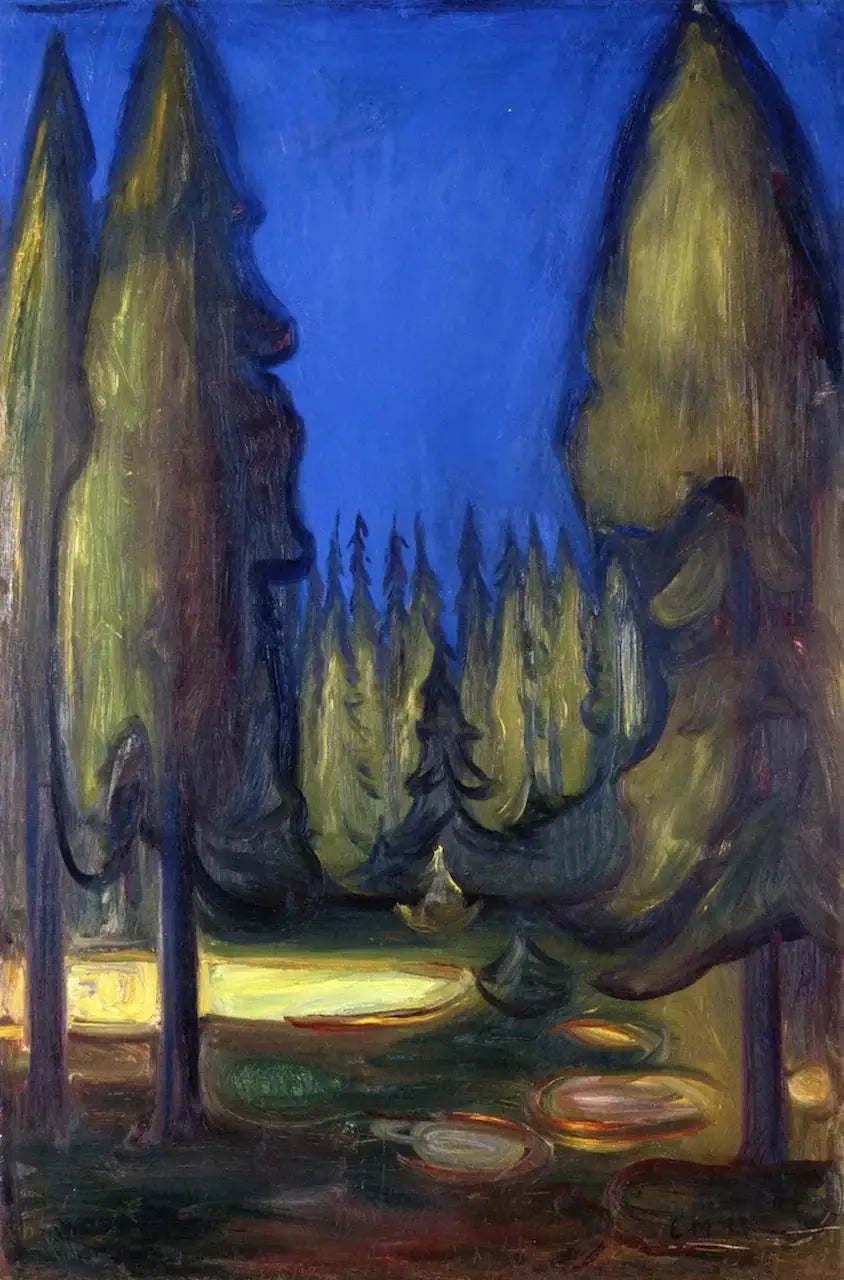 grantræskov - Edvard Munch