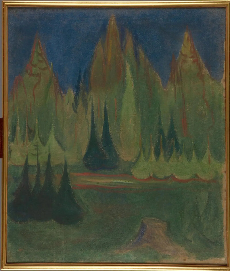 grantræskov - Edvard Munch