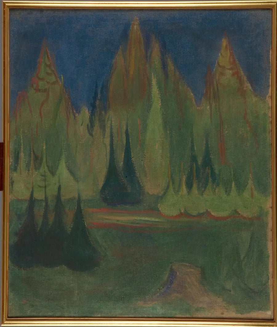 grantræskov - Edvard Munch