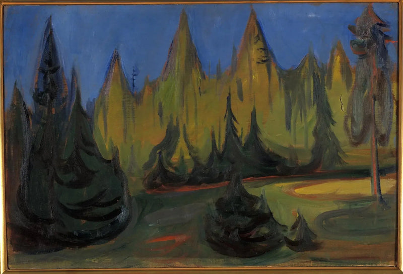 grantræskov - Edvard Munch